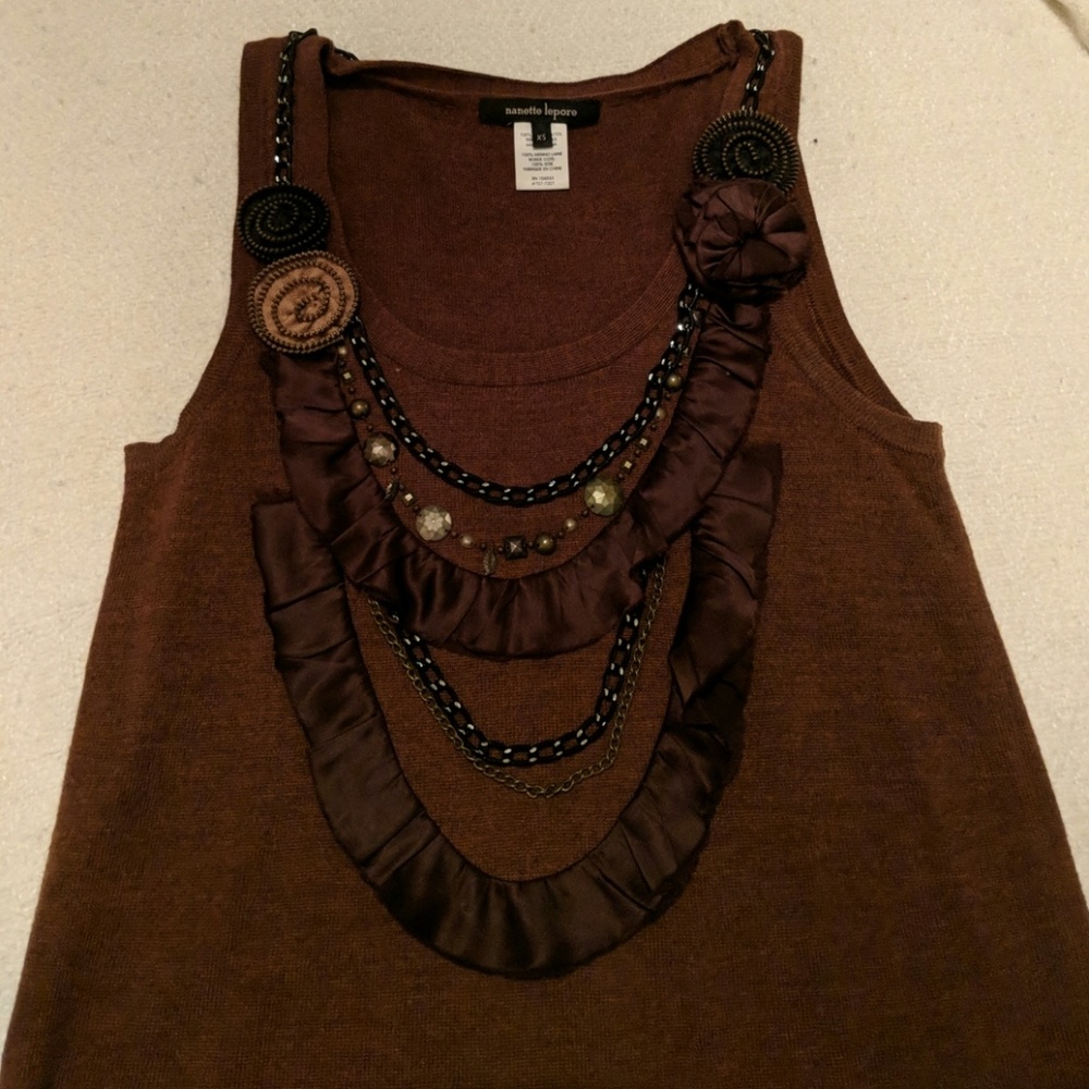 Nanette Lepore Sweater Dress/Top
